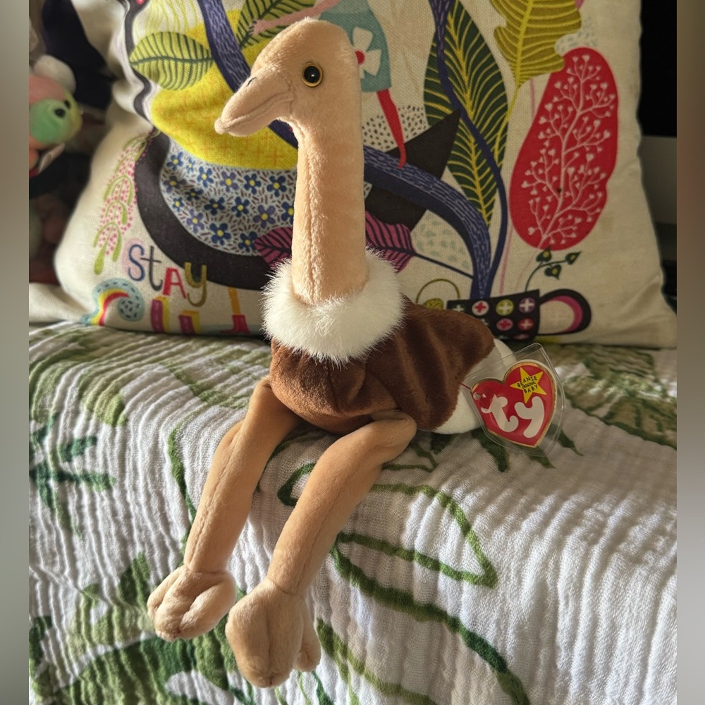 Ty Beanie Baby 1997 Stretch the Ostrich